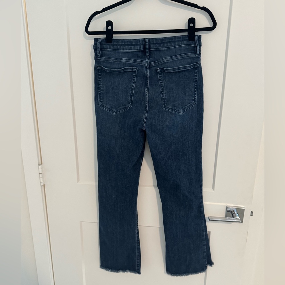 FRAME Le Crop Mini Boot-Leg Jeans, Size 30/US‎ 12 - Picture 7 of 10